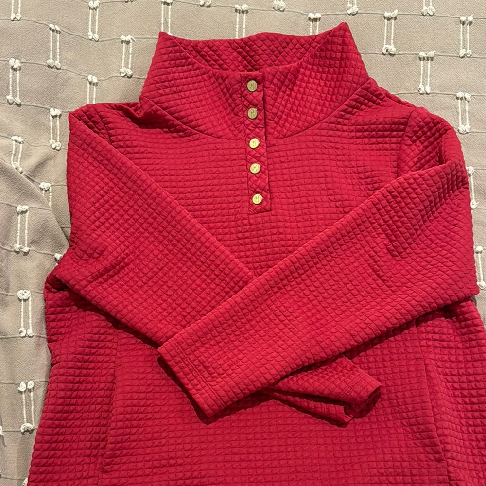 Dudley Stephens pink turtle Neck Sweater